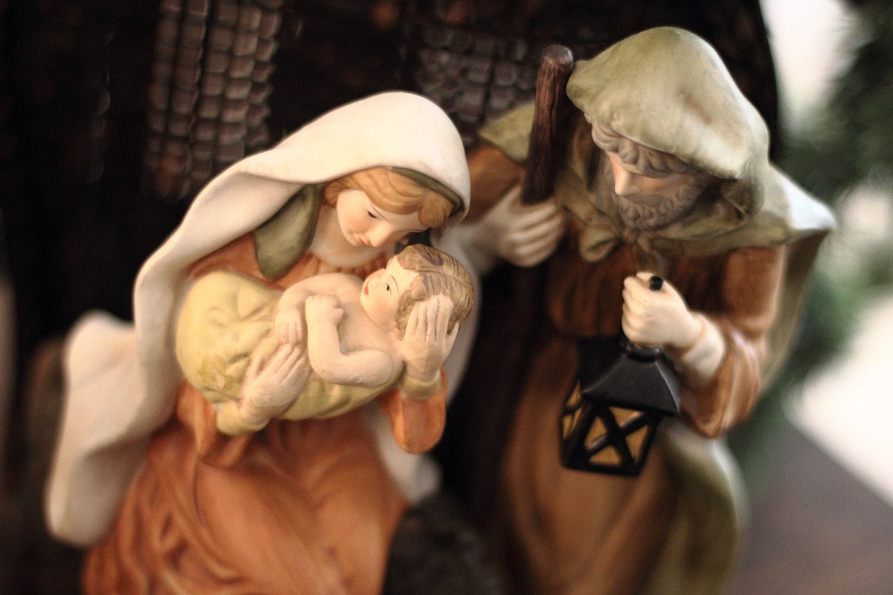 Nativity scene: The Story of Baby Jesus